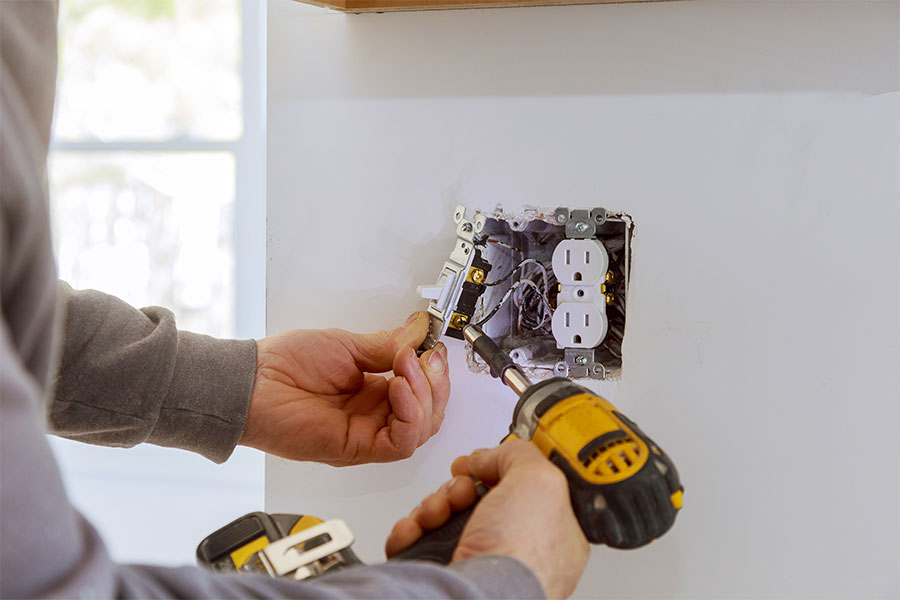 Installing electrical outlet in Howell, NJ